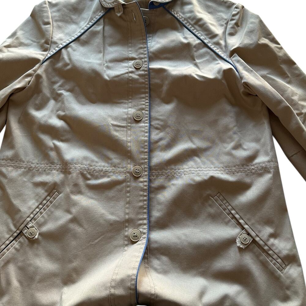 Vintage Coat Womens Size 10 Beige Winter Classic Neutral Minimalist